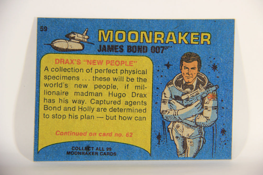 Moonraker James Bond 1979 Trading Card #59 Drax's New People L013125