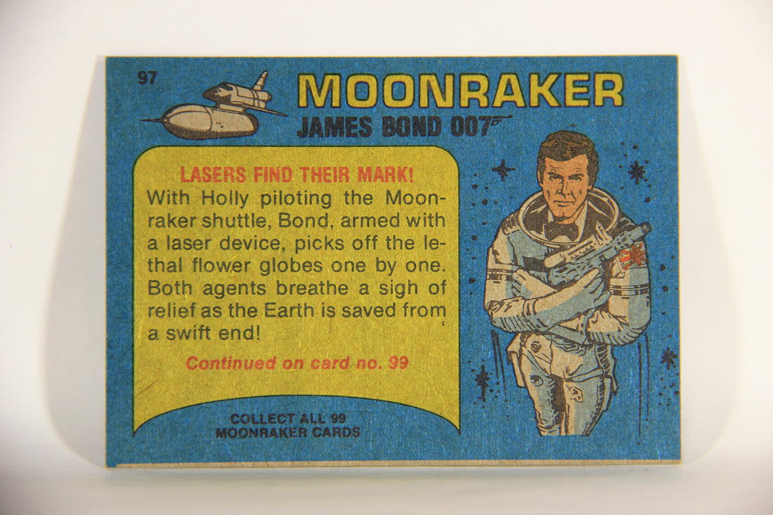 Moonraker James Bond 1979 Trading Card #97 Lasers Find Their Mark L013163
