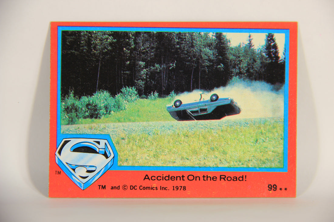 Superman The Movie 1978 Trading Card #99 Accident On The Road L013187