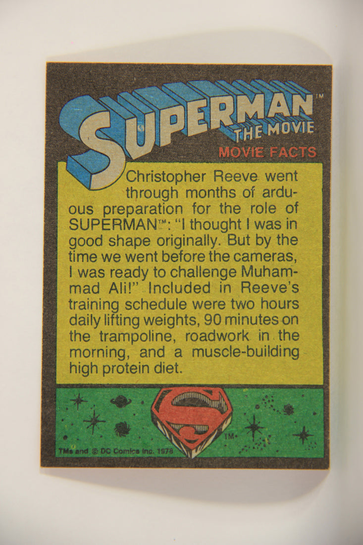 Superman The Movie 1978 Trading Card #119 Terence Stamp Plays General Zod L013207