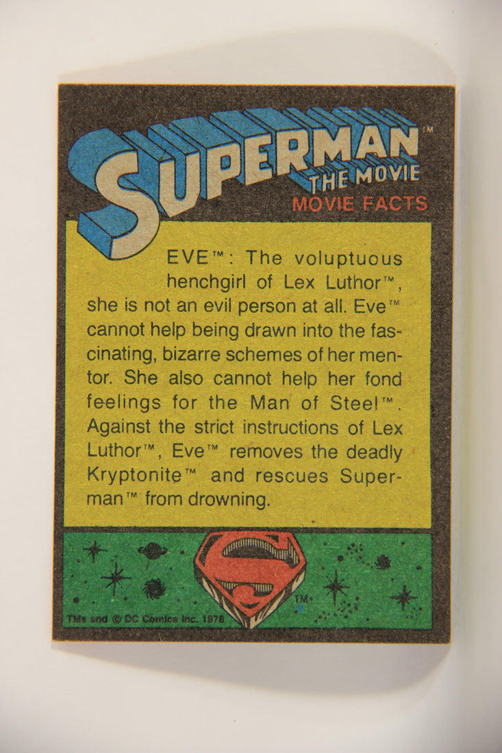 Superman The Movie 1978 Trading Card #146 The Stupendous Man Of Steel L013234