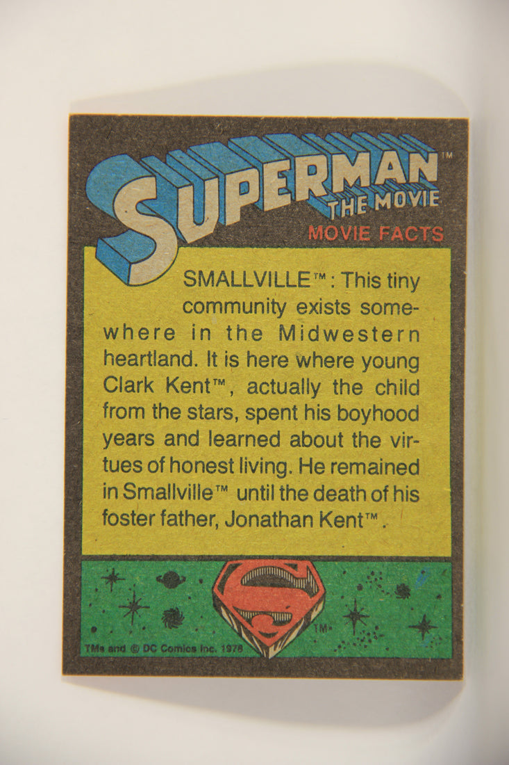 Superman The Movie 1978 Trading Card #157 Deceiving His Military Foes L013245