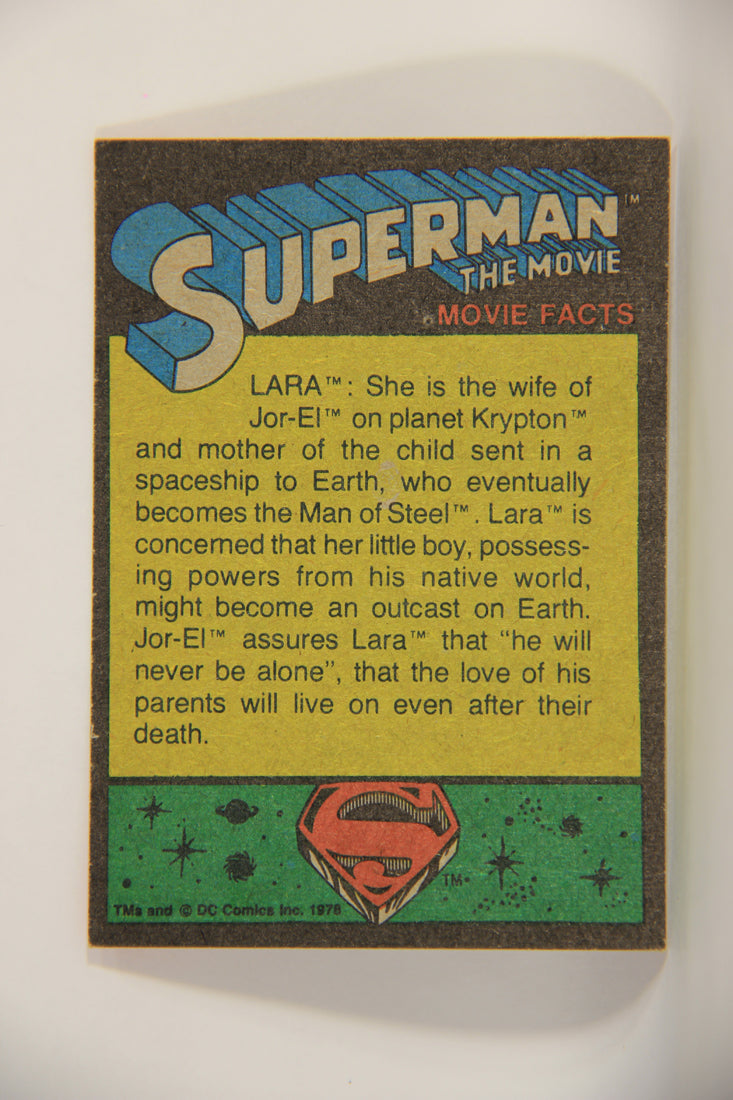 Superman The Movie 1978 Card #161 How Did You Know The Exact Contents Of My Purse L013249