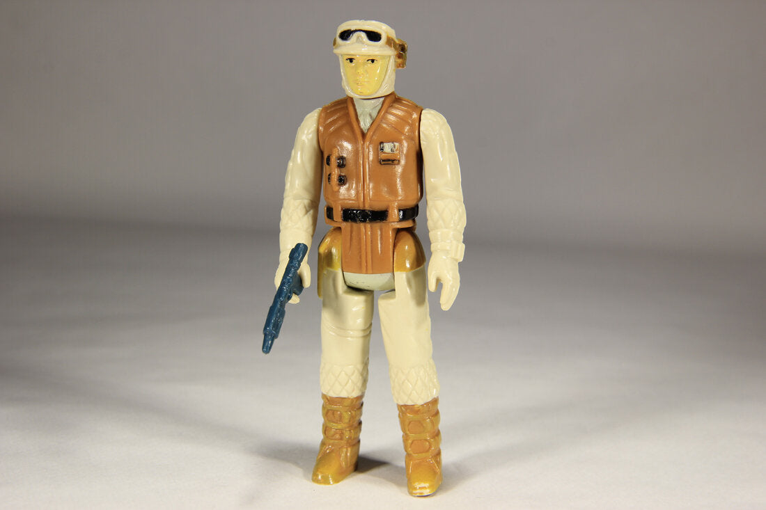 Star Wars Rebel Soldier 1980 ESB Figure Pale Face Hong Kong COO II-1b Unitoy L013355