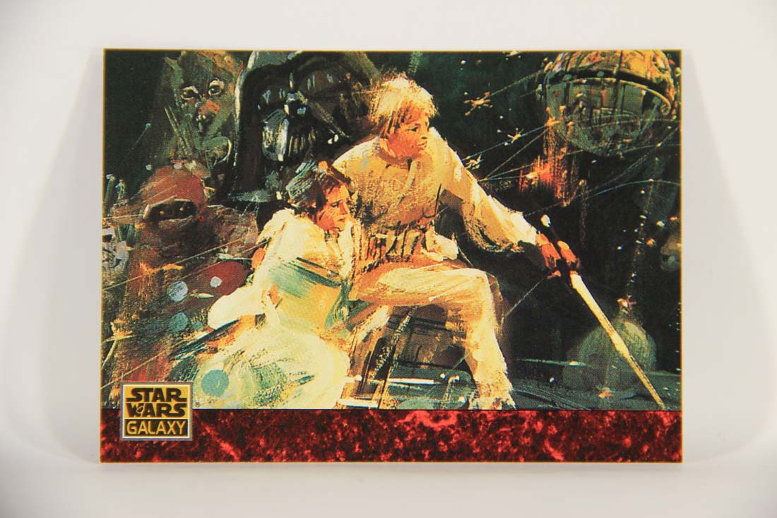 Star Wars Galaxy 1993 Topps Card #50 John Berkey's Concept Artwork ENG L013505