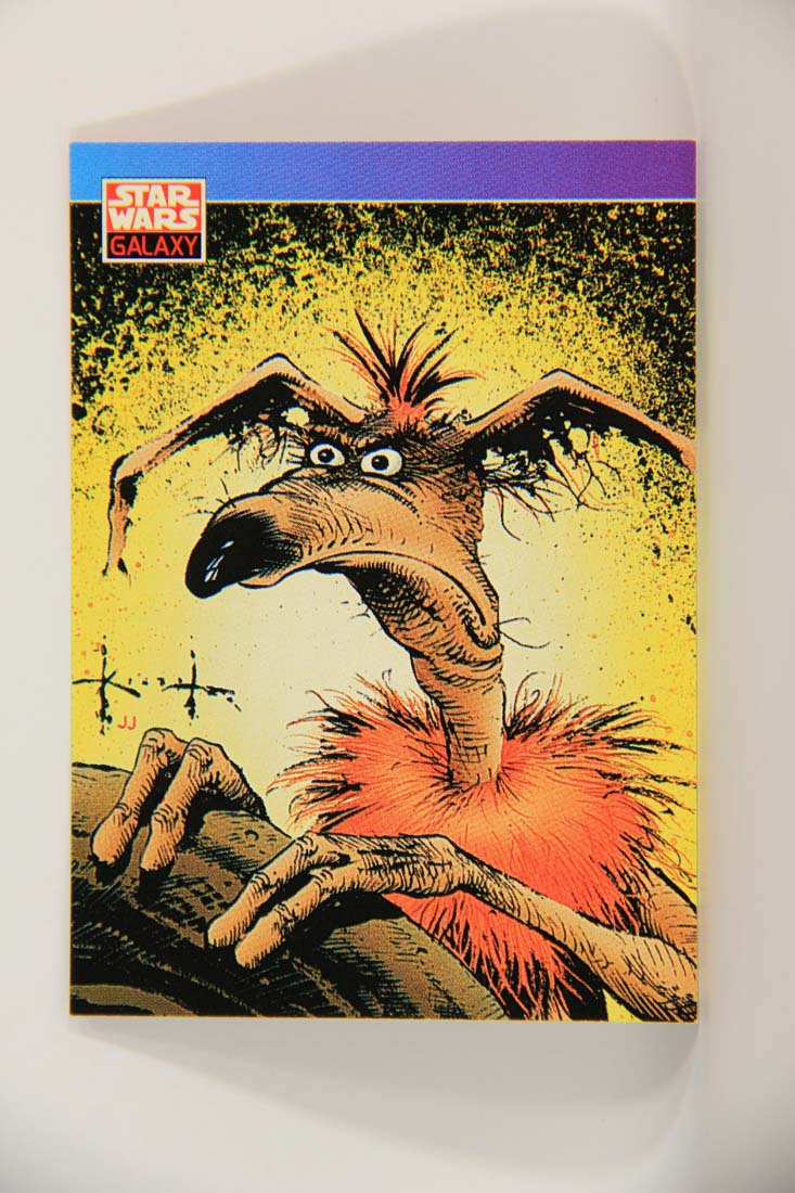 Star Wars Galaxy 1993 Topps Card #105 Salacious Crumb Artwork ENG L013517