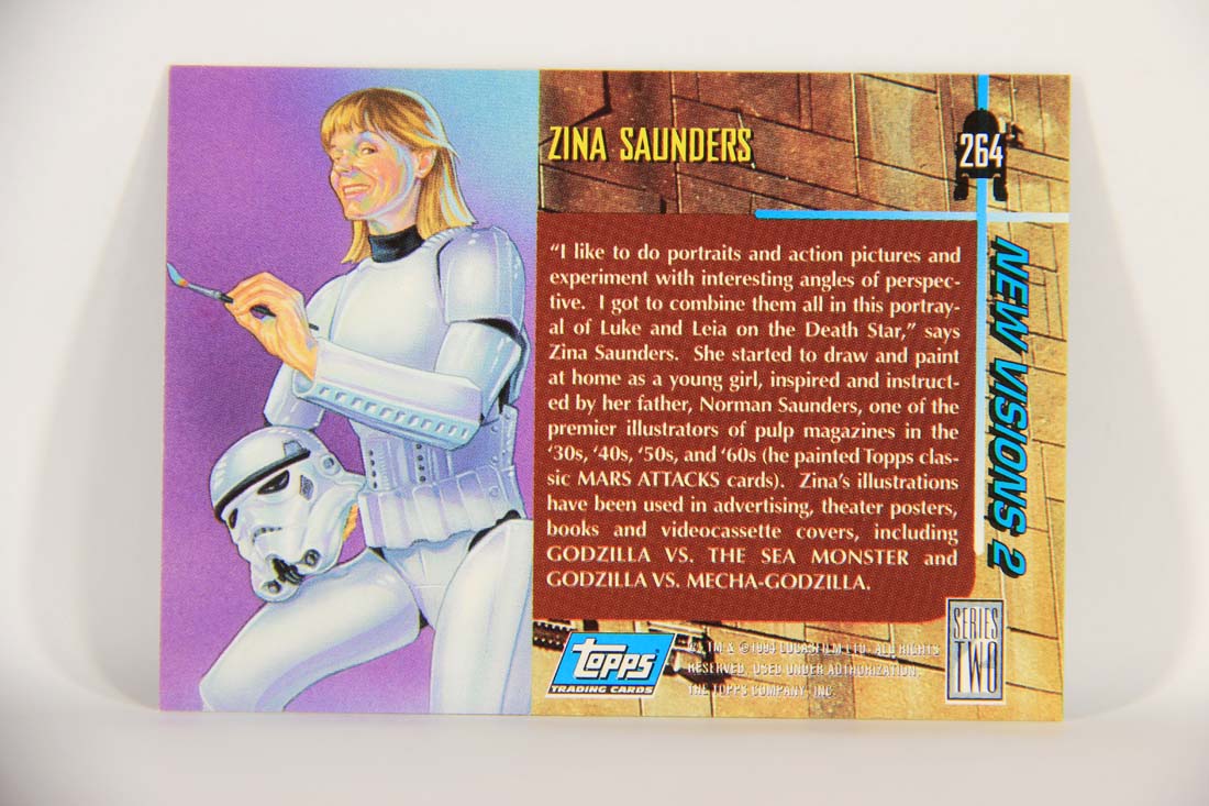 Star Wars Galaxy 1994 Topps Card #264 Leia And Luke Escaping Death Star ENG L013542
