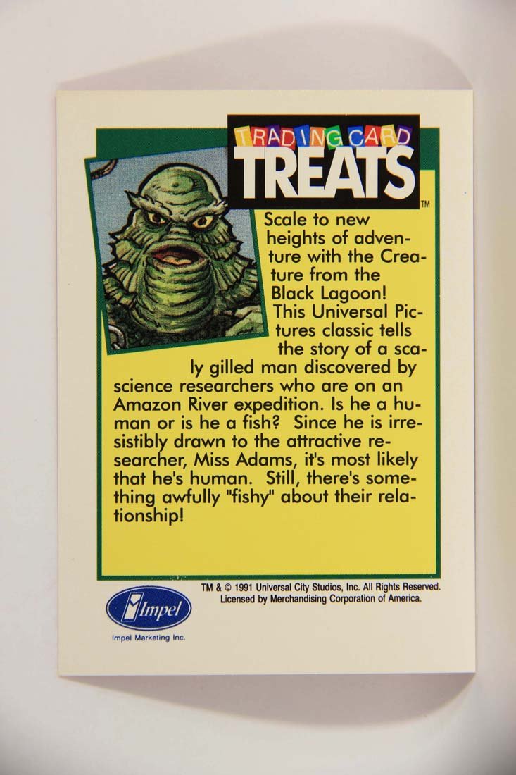 The Creature From The Black Lagoon Universal Monsters 1991 Vintage Treats Impel Trading Card L013841