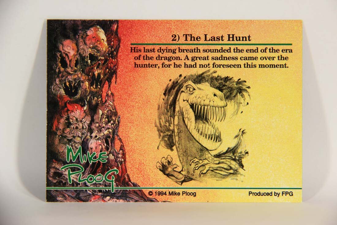 Mike Ploog 1994 Artwork Trading Card #2 The Last Hunt L014039