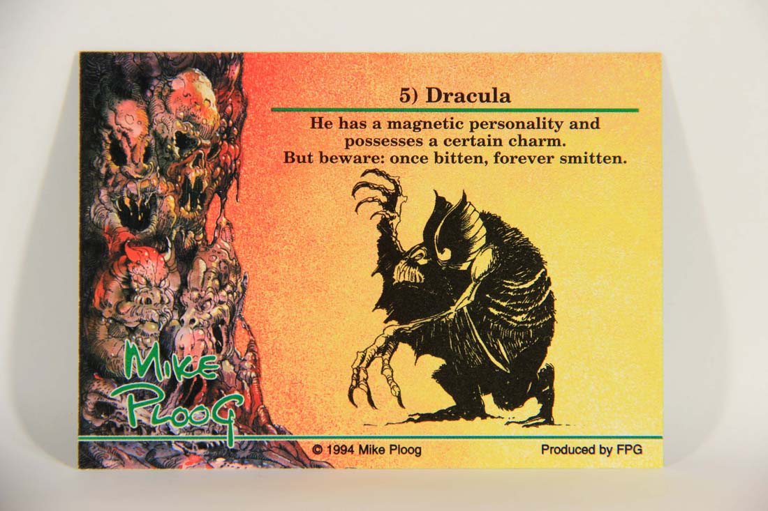 Mike Ploog 1994 Artwork Trading Card #5 Dracula L014042