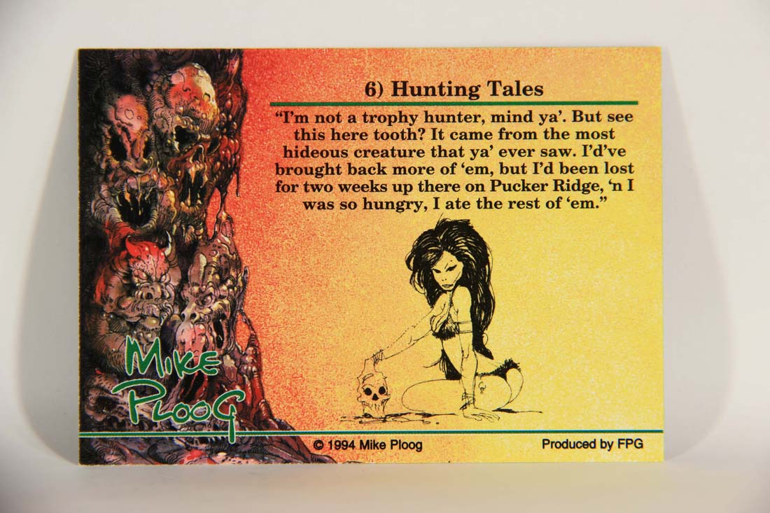 Mike Ploog 1994 Artwork Trading Card #6 Hunting Tales L014043