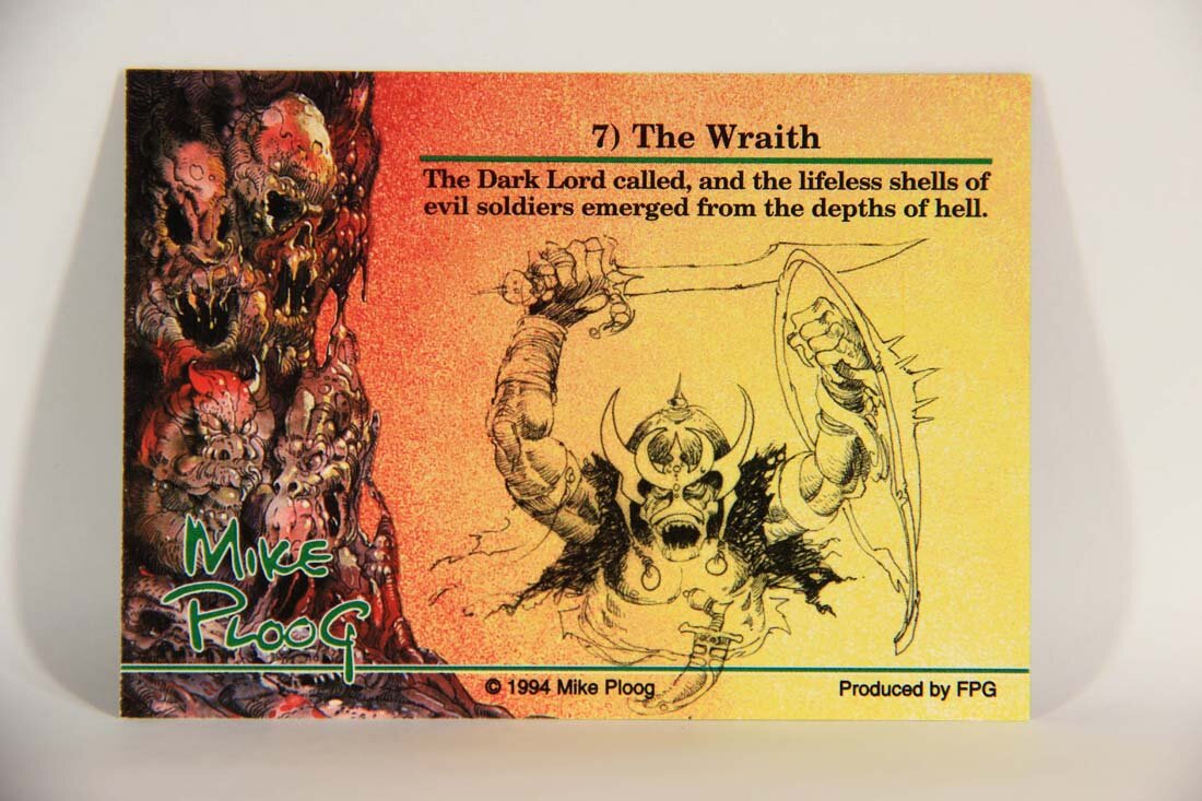 Mike Ploog 1994 Artwork Trading Card #7 The Wraith L014044