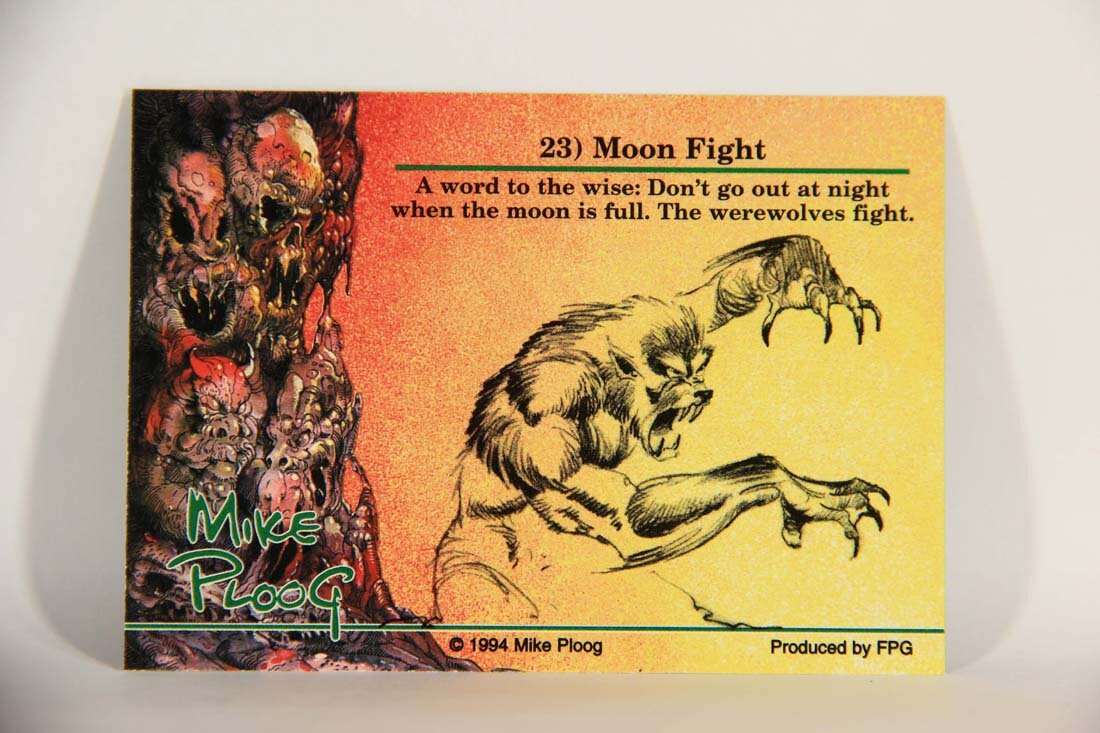 Mike Ploog 1994 Artwork Trading Card #23 Moon Fight L014060