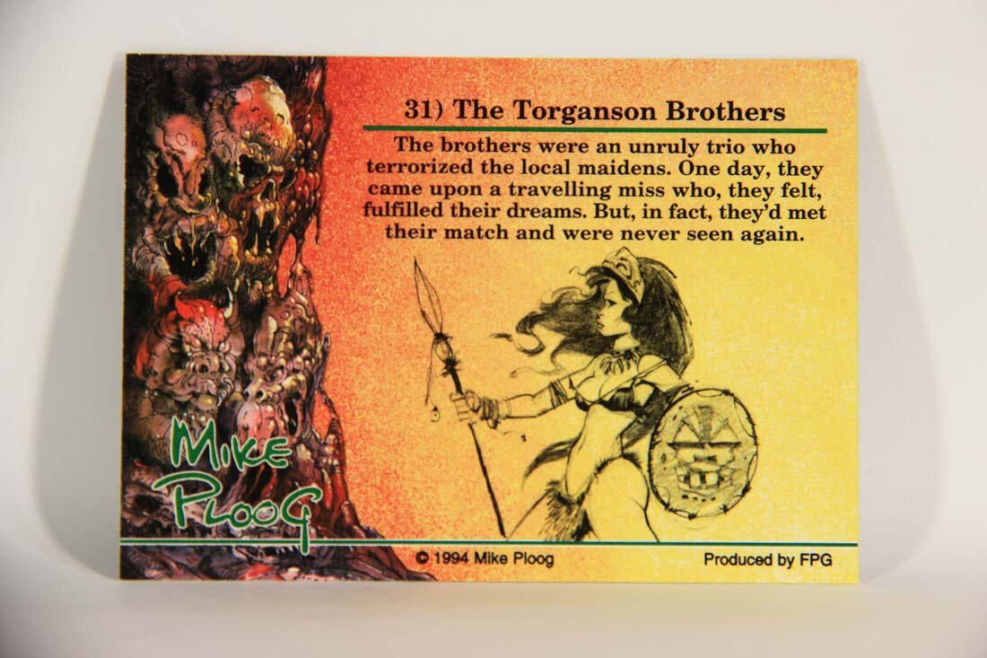 Mike Ploog 1994 Artwork Trading Card #31 The Torganson Brothers L014068