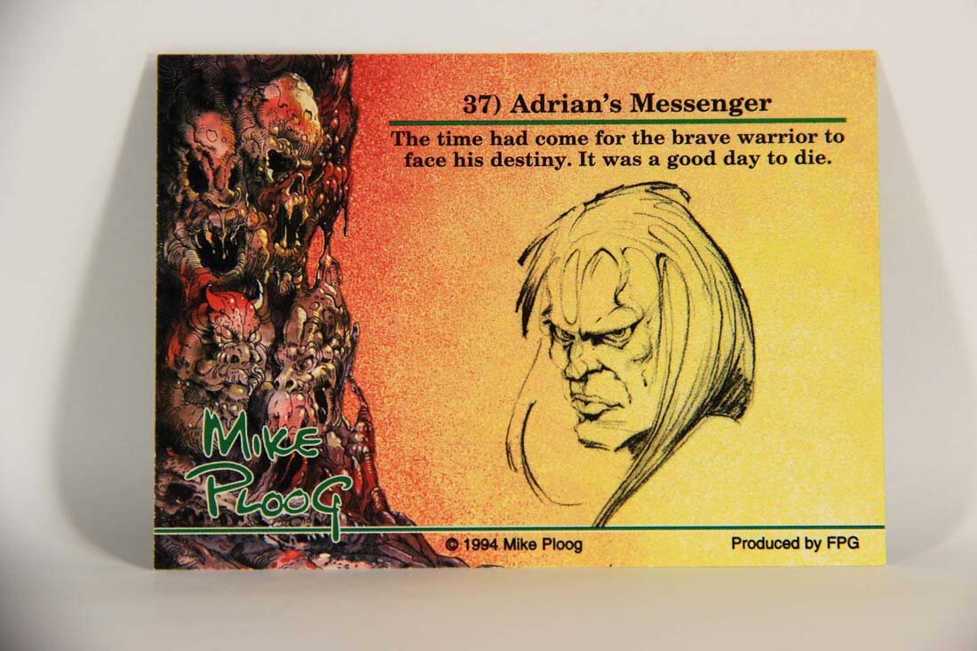 Mike Ploog 1994 Artwork Trading Card #37 Adrian's Messenger L014074