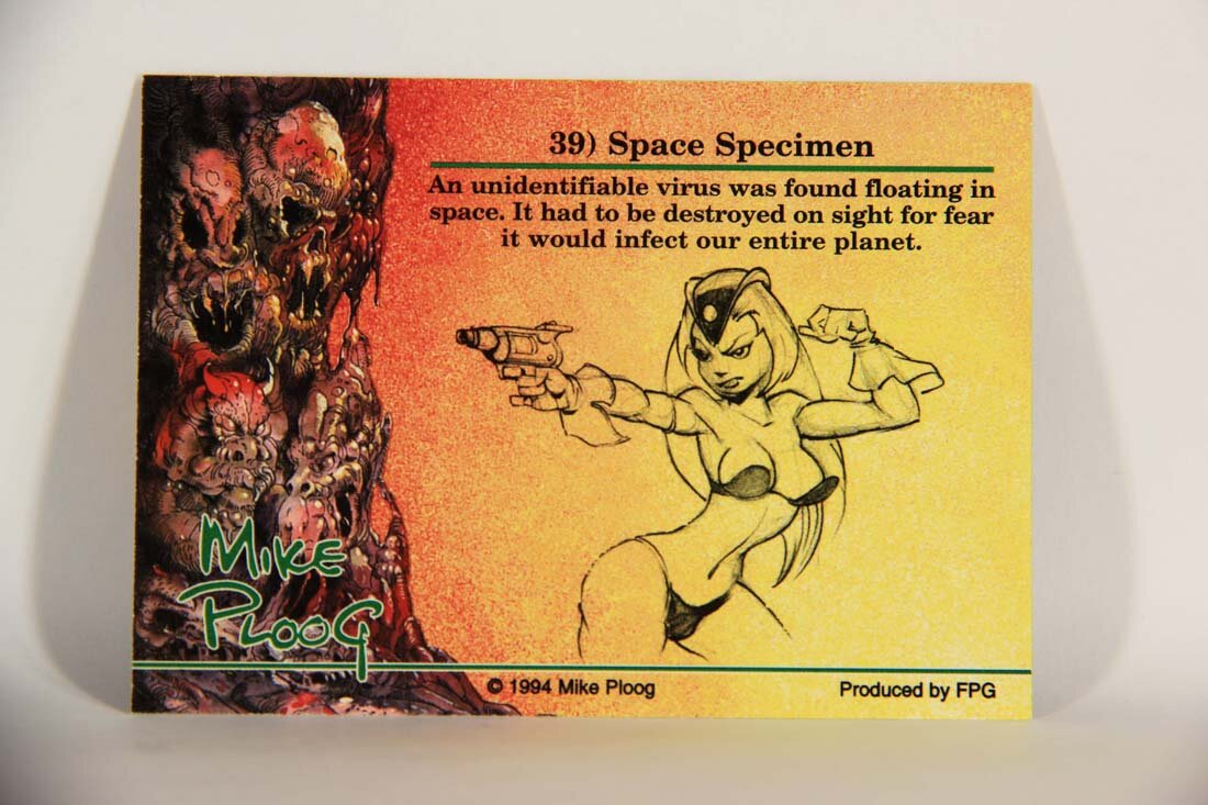 Mike Ploog 1994 Artwork Trading Card #39 Space Specimen L014076