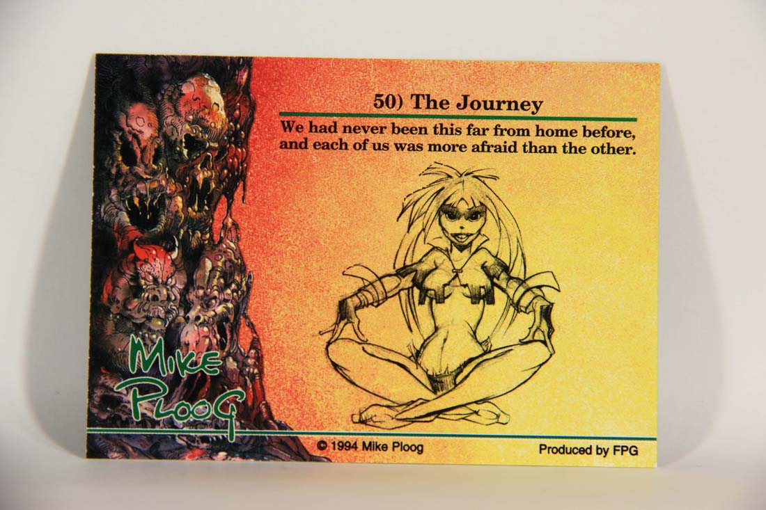 Mike Ploog 1994 Artwork Trading Card #50 The Journey L014087