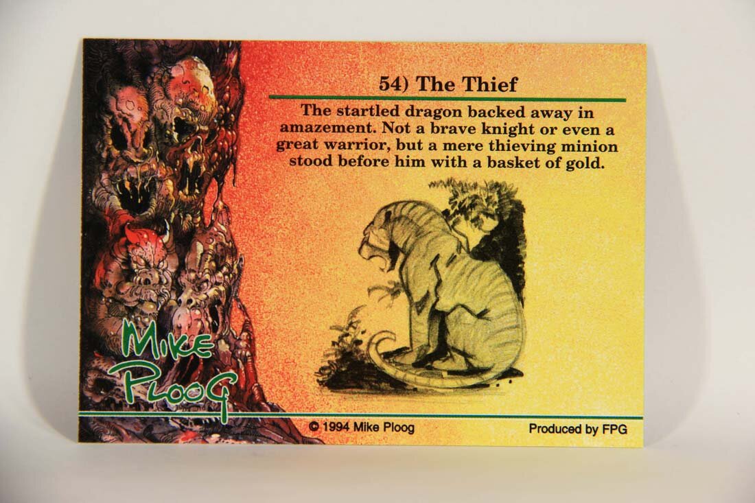 Mike Ploog 1994 Artwork Trading Card #54 The Thief L014091