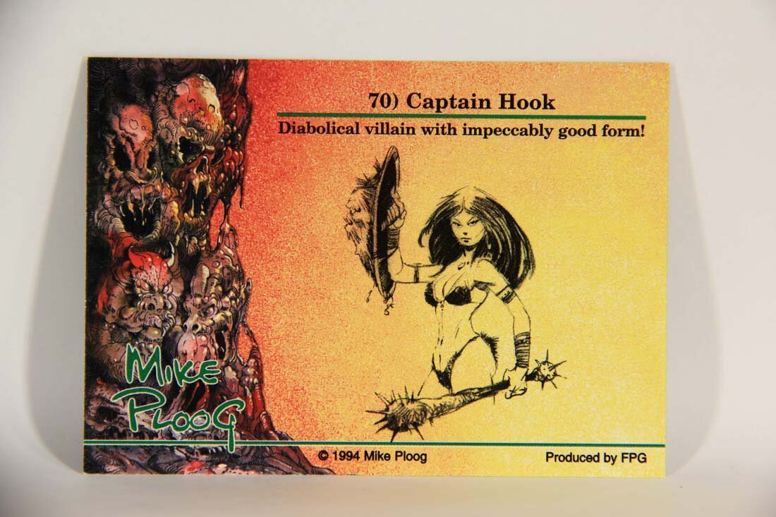 Mike Ploog 1994 Artwork Trading Card #70 Captain Hook L014107
