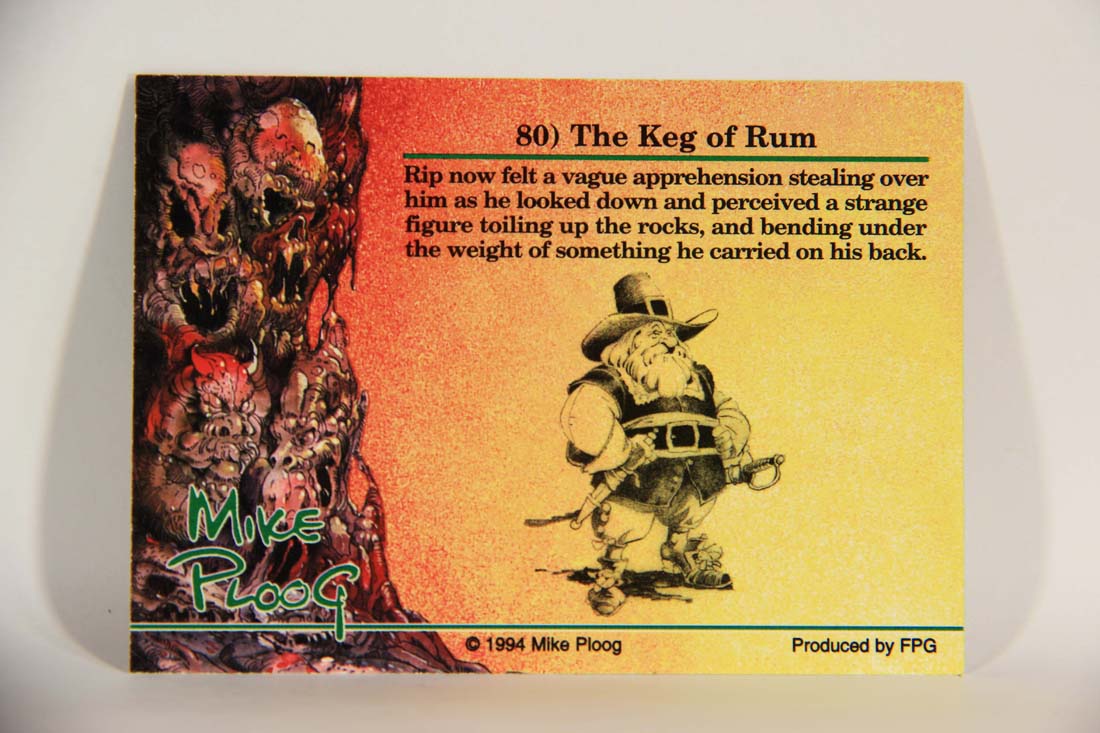 Mike Ploog 1994 Artwork Trading Card #80 The Keg Of Rum L014117