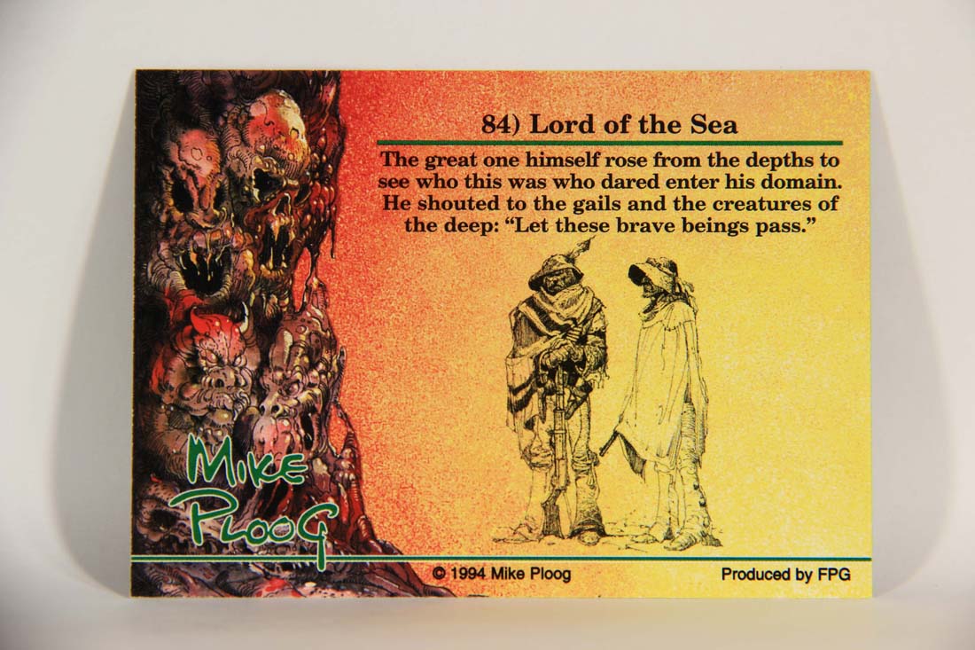 Mike Ploog 1994 Artwork Trading Card #84 Lord Of The Sea L014121