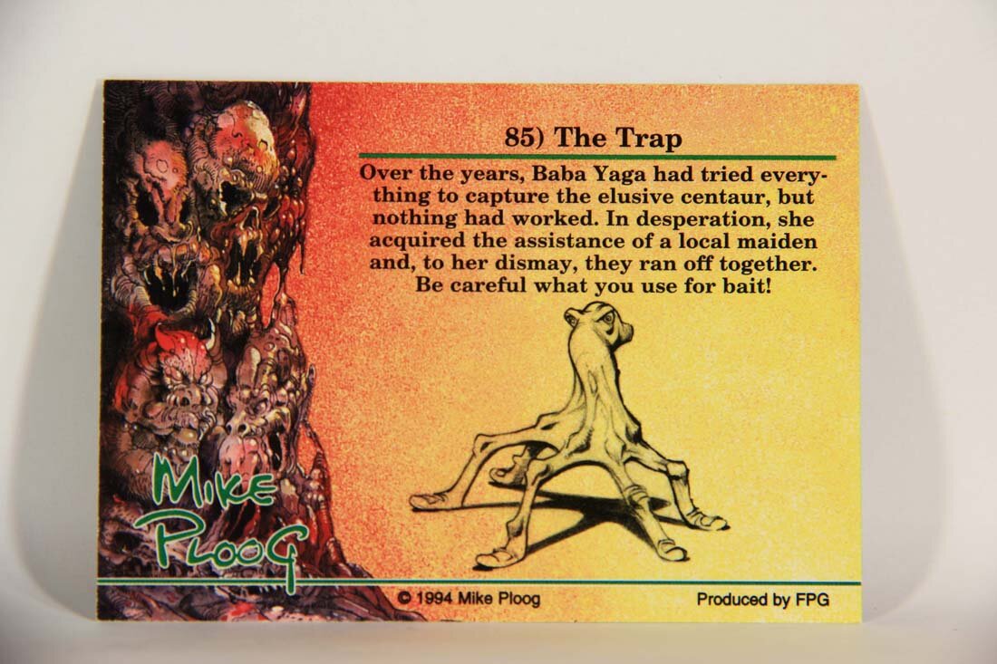 Mike Ploog 1994 Artwork Trading Card #85 The Trap L014122