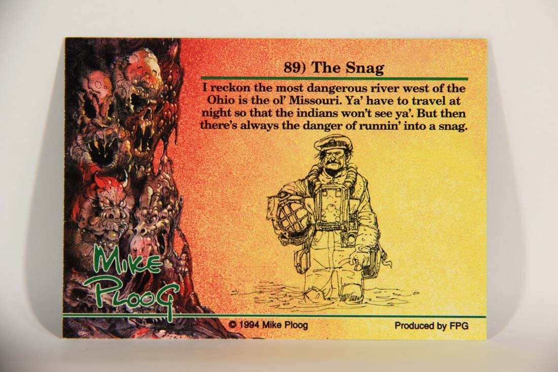 Mike Ploog 1994 Artwork Trading Card #89 The Snag L014126