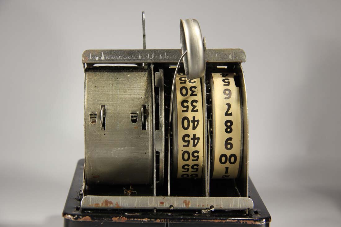 Uncle Sam's 3 Coin Register Bank Mechanical Jackson Michigan Unrestored L014182