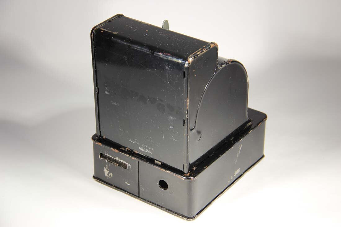 Uncle Sam's 3 Coin Register Bank Mechanical Jackson Michigan Unrestored L014182