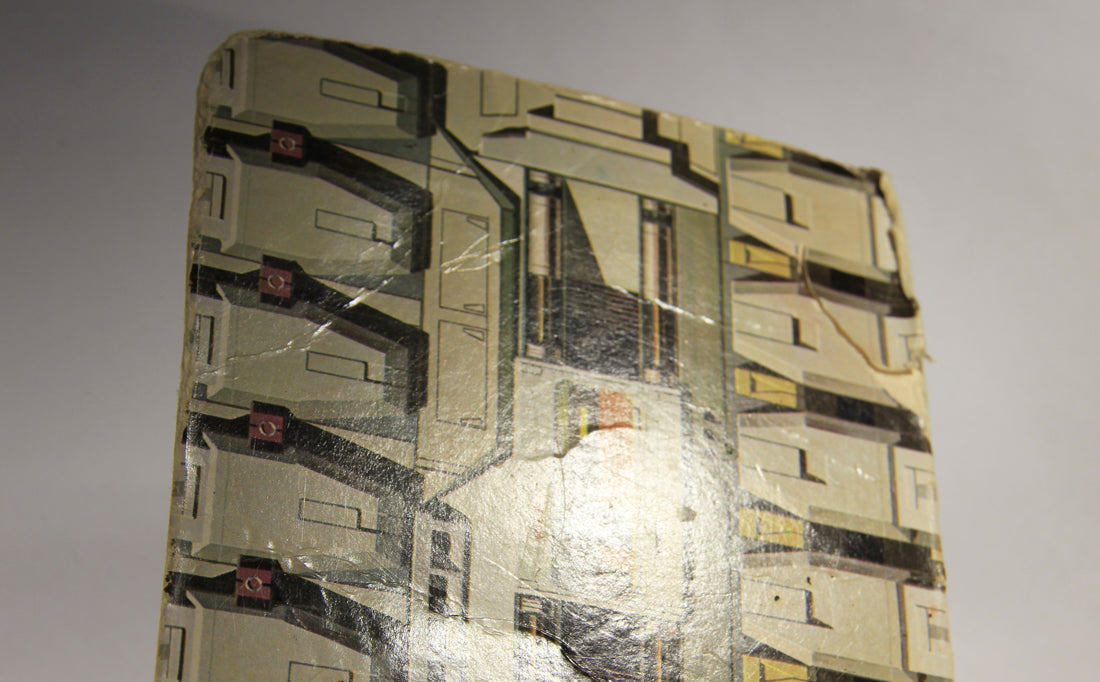 Star Wars 1978 Death Star Space Station Playset Cardboard Backdrop Higher Part L014438