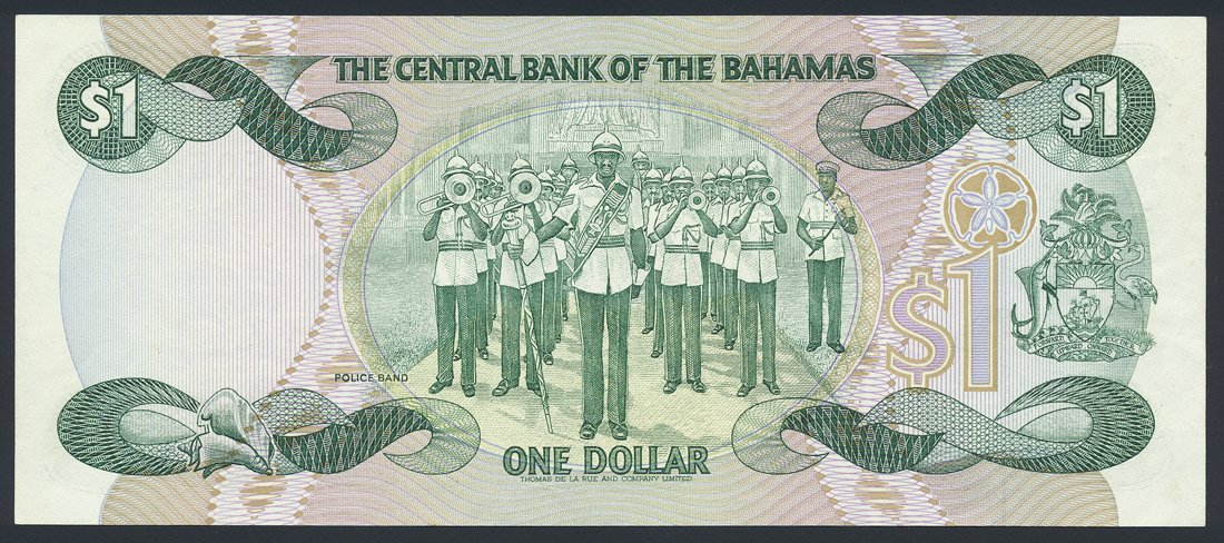 Bahamas 1 Dollar 1984 KP-43a Banknote VF ++ L014534