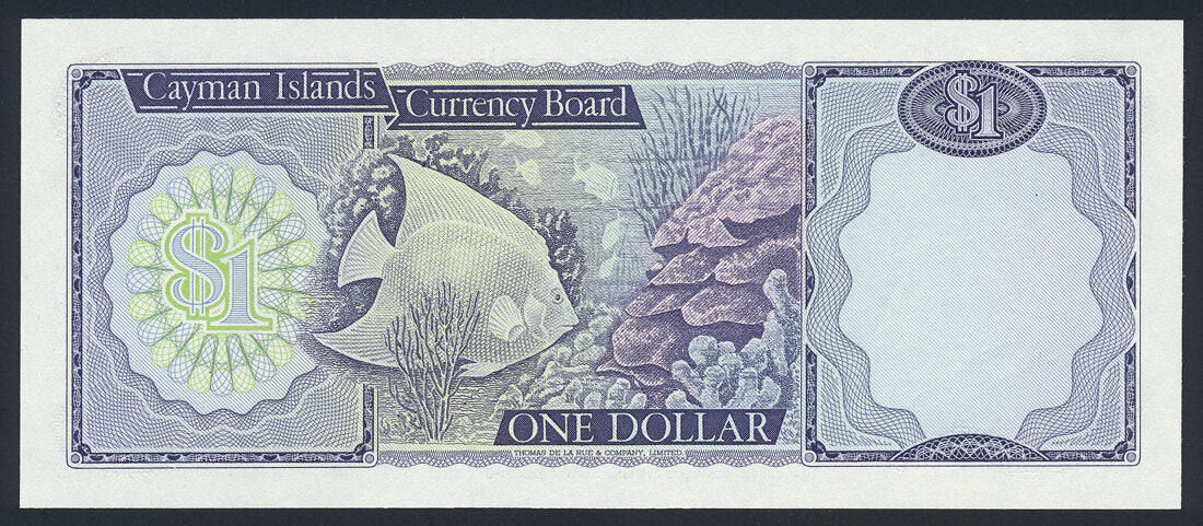 Cayman Islands 1 Dollar 1985 KP-5d Banknote UNC Uncirculated L014546