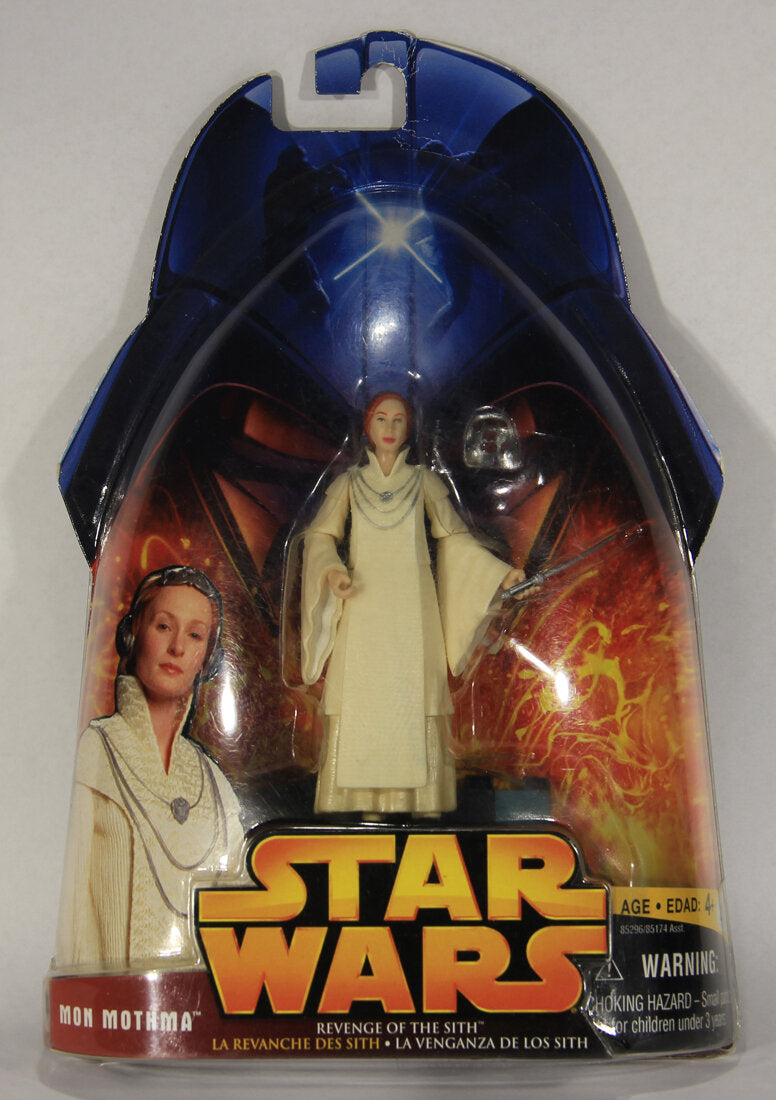 Star Wars Mon Mothma Action Figure #24 Revenge Of The Sith Trilingual L014617