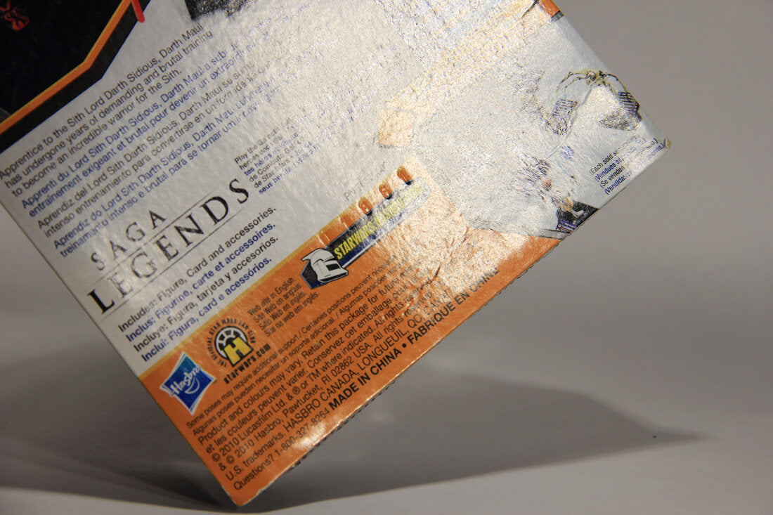 Star Wars Darth Maul SL08 Saga Legends Legacy Collection Trilingual L014623