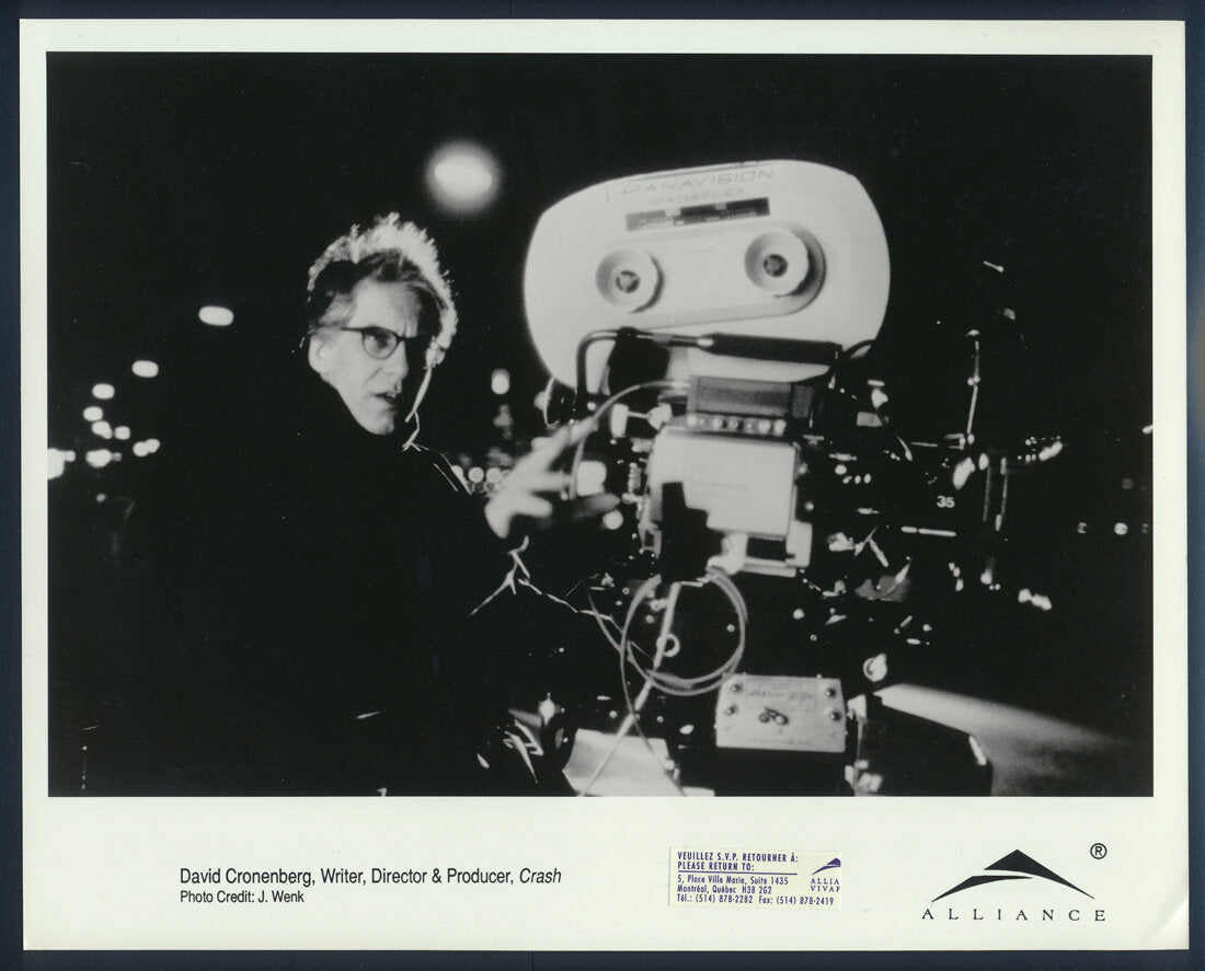 Crash Vintage 1996 Movie Press Photo 8x10 BW David Cronenberg L014639