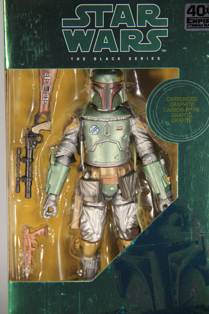 Star Wars Boba Fett Carbonized Black Series Exclusive 6 Inch Action Figure MISB L014656