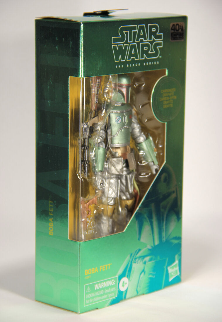 Star Wars Boba Fett Carbonized Black Series Exclusive 6 Inch Action Figure MISB L014656