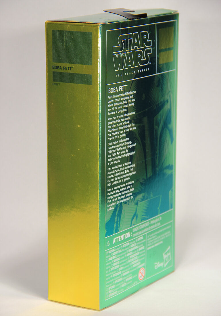 Star Wars Boba Fett Carbonized Black Series Exclusive 6 Inch Action Figure MISB L014656