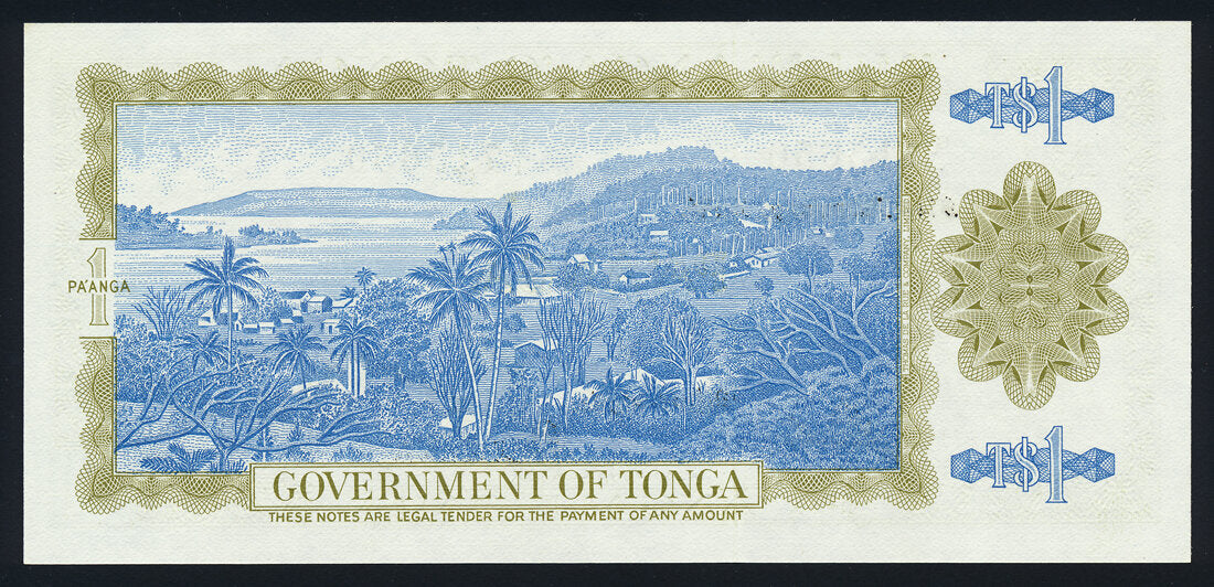 Tonga 1 Pa'anga 1985 KP-19c Banknote UNC L014666