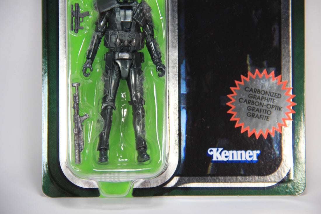 Star Wars The Mandalorian Imperial Death Trooper Carbonized Vintage Collection MOC L014675