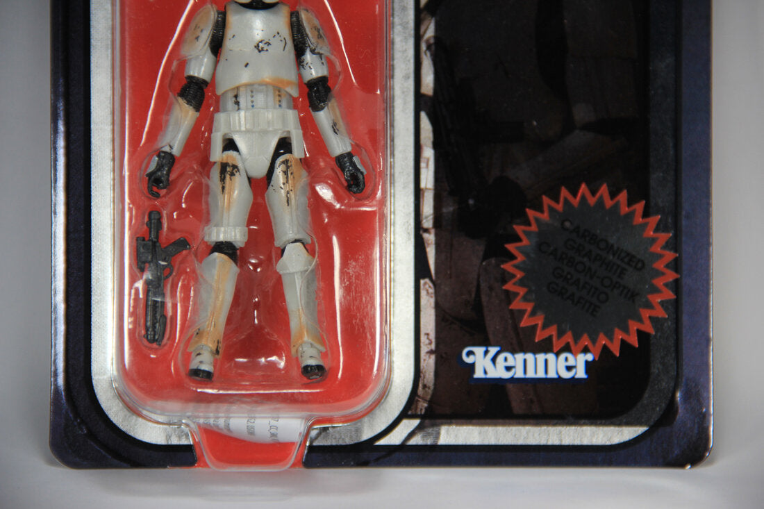 Star Wars Mandalorian Remnant Stormtrooper Carbonized Vintage Collection Exclusive MOC L014676