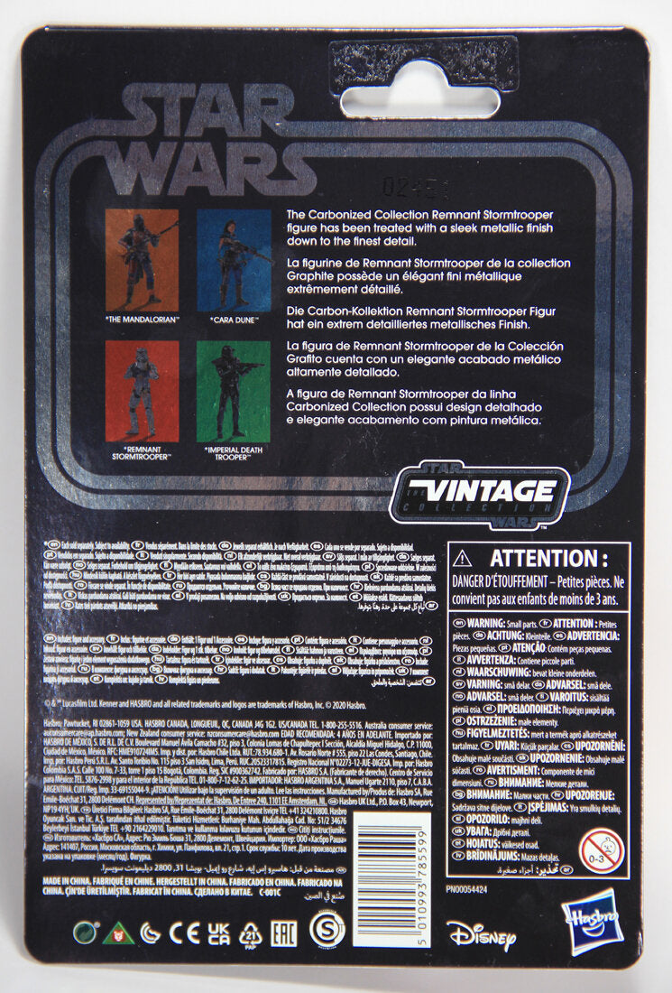 Star Wars Mandalorian Remnant Stormtrooper Carbonized Vintage Collection Exclusive MOC L014676