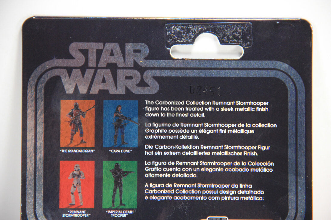 Star Wars Mandalorian Remnant Stormtrooper Carbonized Vintage Collection Exclusive MOC L014676