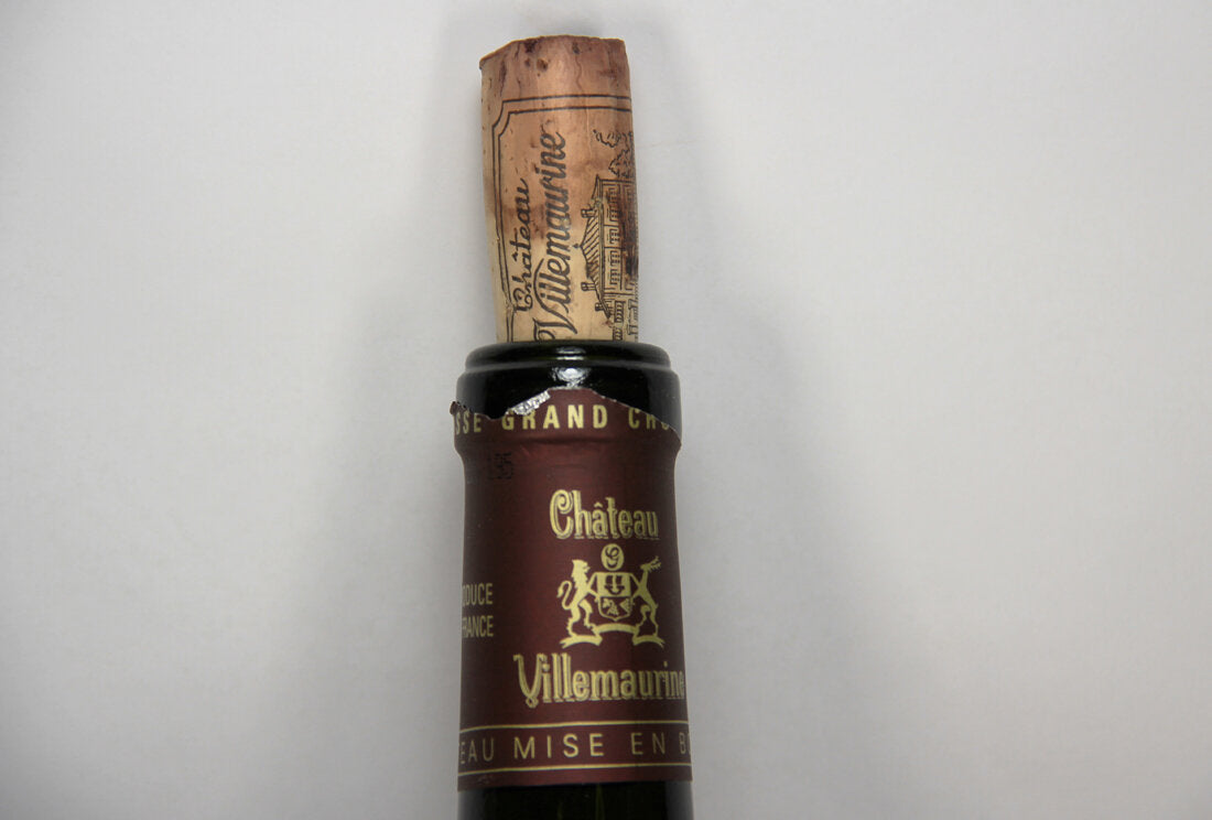 Château Villemaurine St-Émilion Grand Cru Classé 2004 Empty Wine Bottle L014682