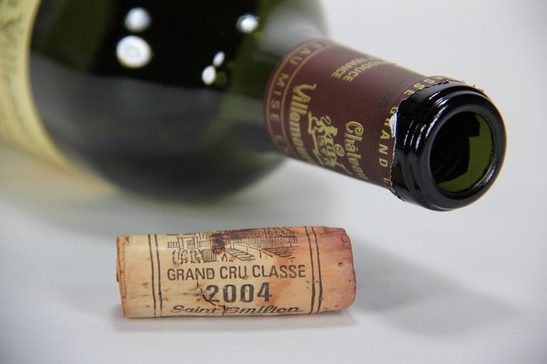 Château Villemaurine St-Émilion Grand Cru Classé 2004 Empty Wine Bottle L014682
