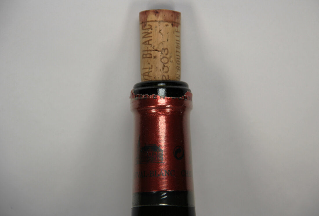 Château Cheval Blanc St. Émilion Grand Cru Classé 2003 Empty Wine Bottle L014683