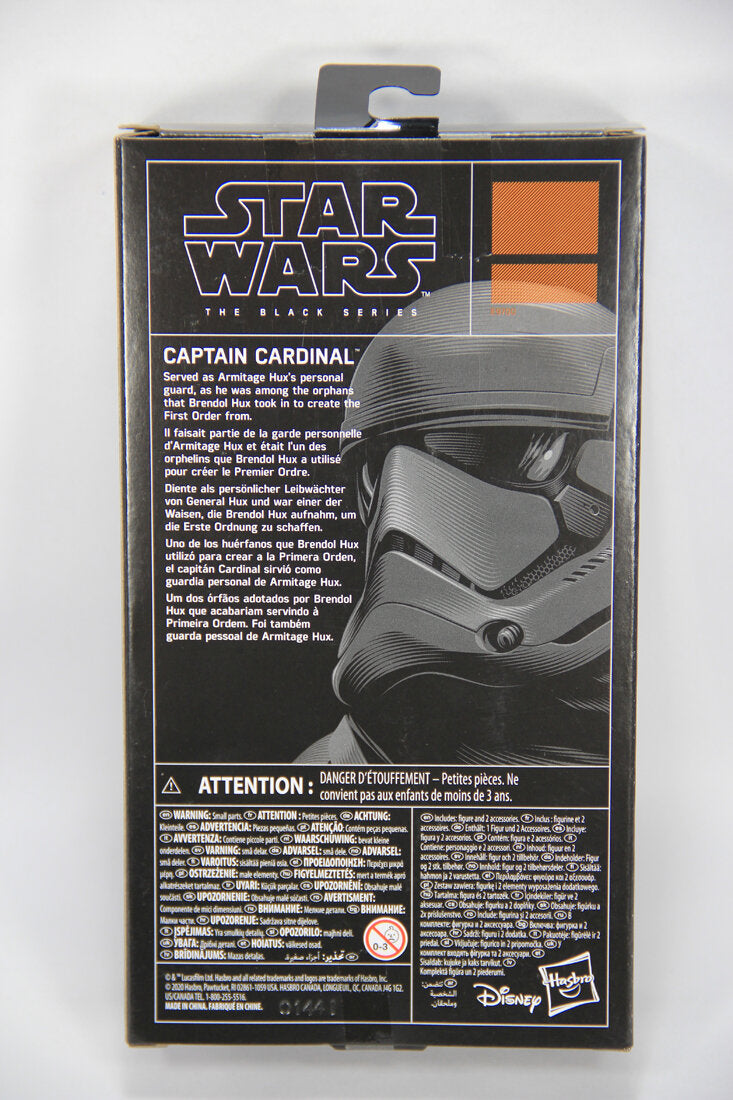 Star Wars Black Series 6 Inch Captain Cardinal Trading Outpost Exclusive Galaxy's Edge MISB L014695