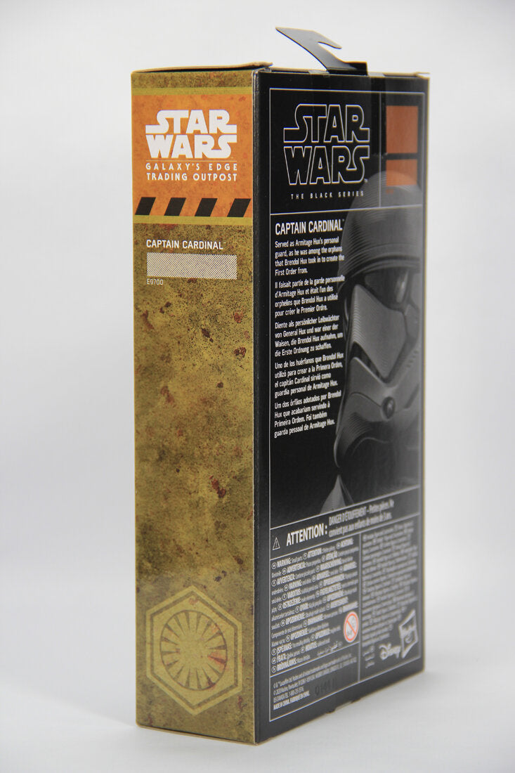 Star Wars Black Series 6 Inch Captain Cardinal Trading Outpost Exclusive Galaxy's Edge MISB L014695