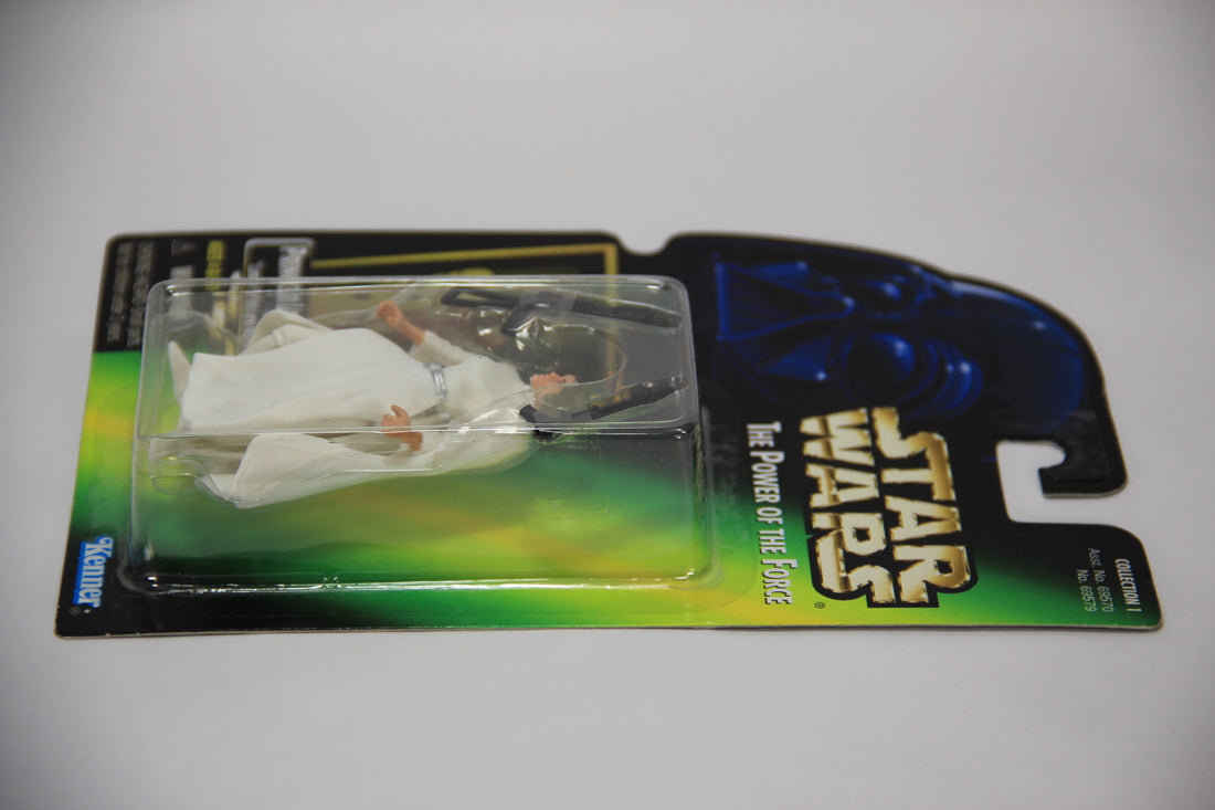 Star Wars Princess Leia Organa 1997 POTF Action Figure ENG Holofoil Card Collection 1 L014706