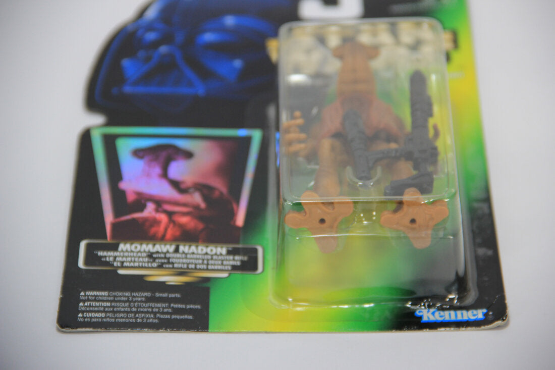 Star Wars Momaw Nadon Hammerhead 1996 POTF Figure Trilingual Holofoil Card Collection 2 L014719